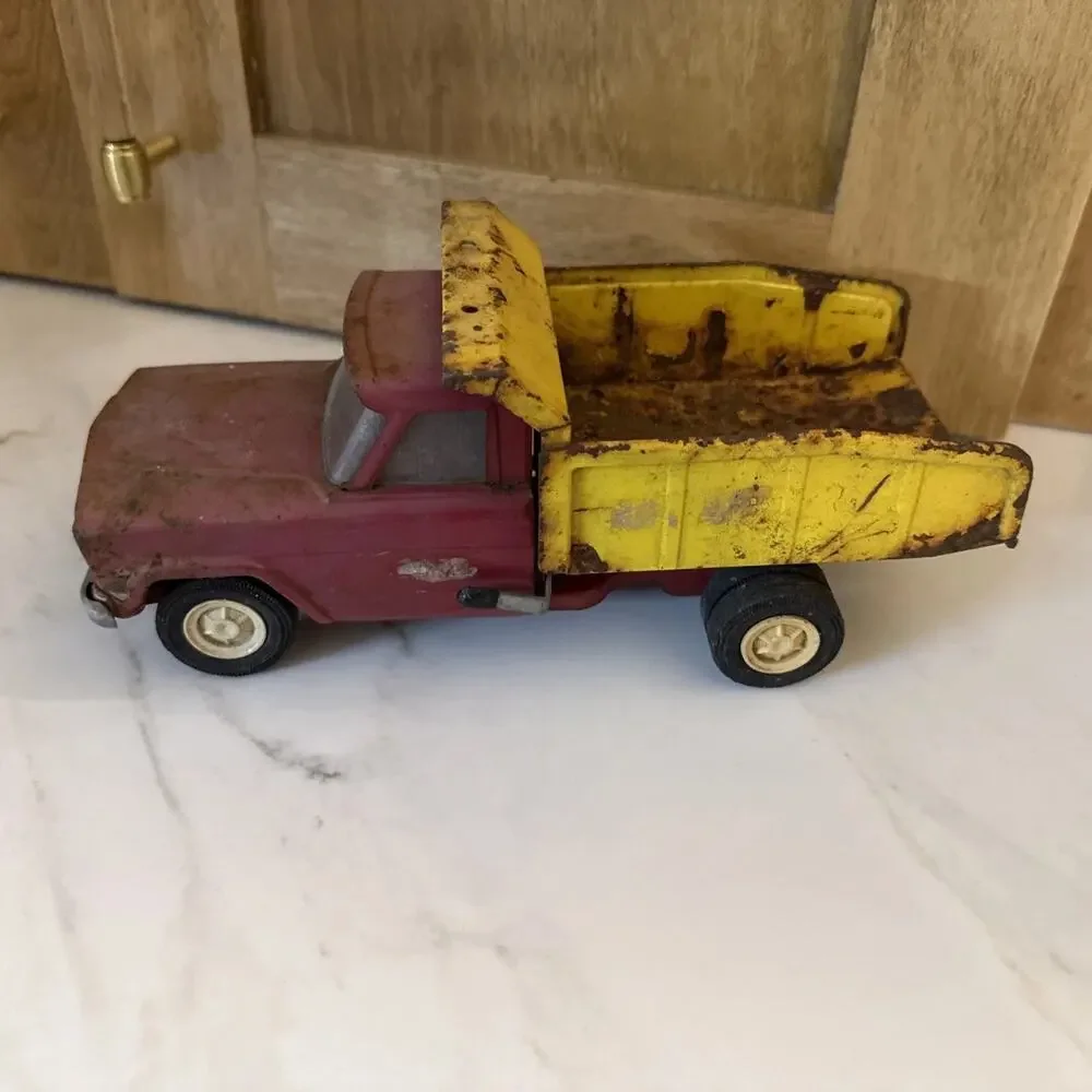 Vintage Pressed Steel Dump Truck
